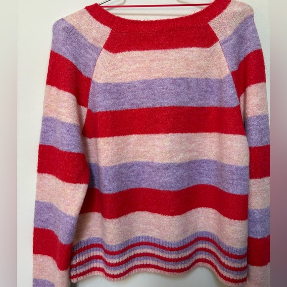 NWT Free People School Girl SoftSpun Striped Cardi Size XL - Picture 14 of 14